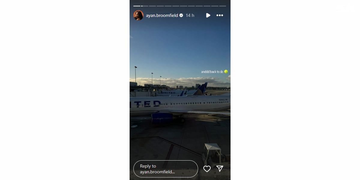 Source: Ayan Broomfield's Instagram handle
